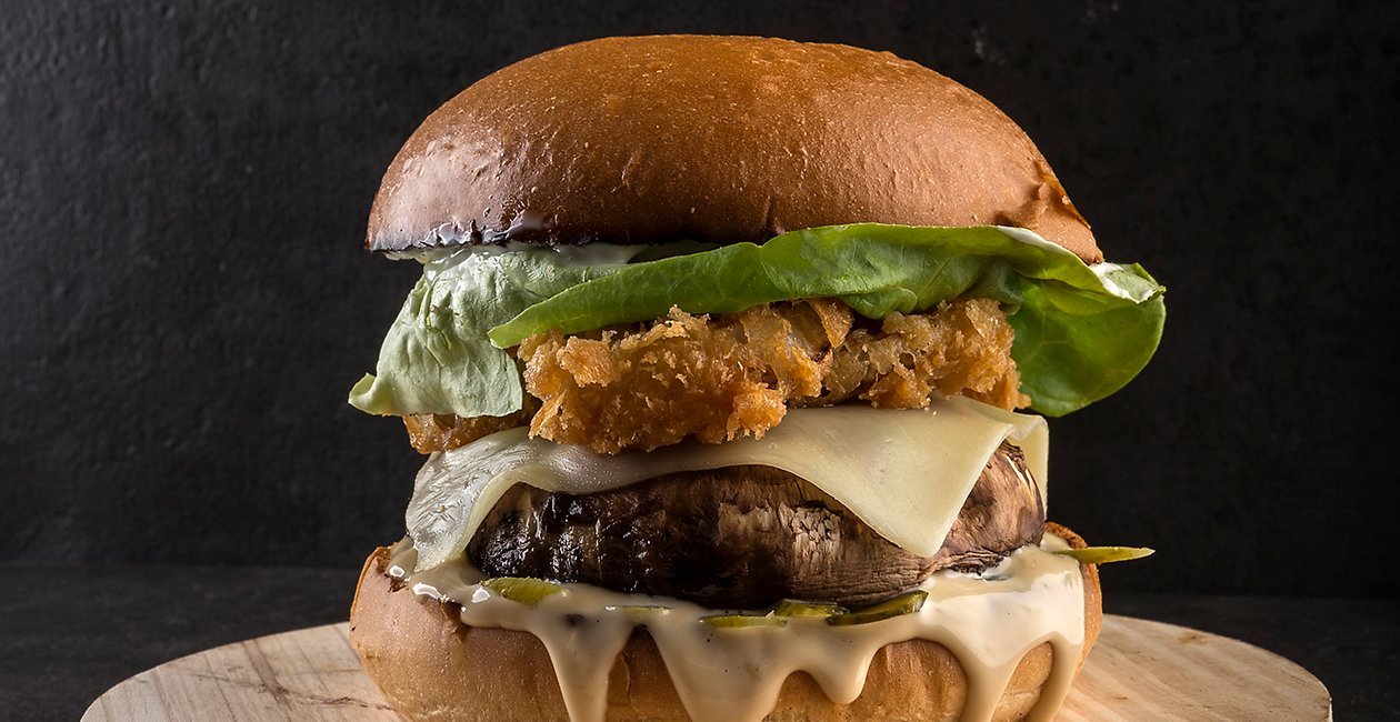 Portobello - Garlic Burger